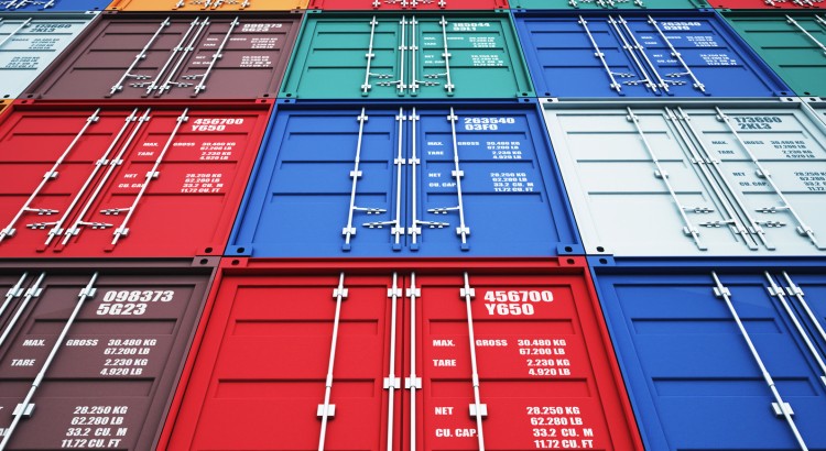 3d image of colorful container