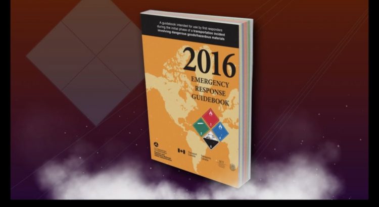 Emergency response guidebook 2016